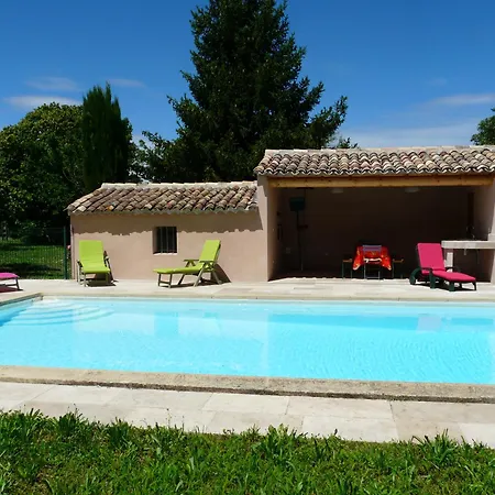 别墅 Typical Provencal Mas With Pool, A Little Corner Of Paradise With View Of Sainte Victoire, Close To Aix En Provence, Sleeps 10. 沃内勒