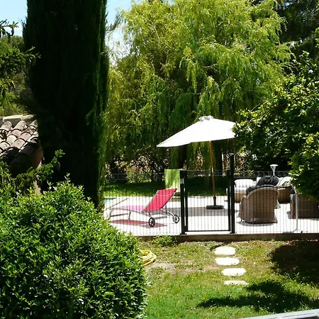 Typical Provencal Mas With Pool, A Little Corner Of Paradise With View Of Sainte Victoire, Close To Aix En Provence, Sleeps 10. 别墅 *