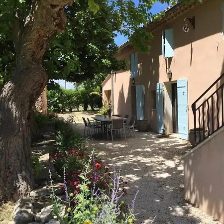 Typical Provencal Mas With Pool, A Little Corner Of Paradise With View Of Sainte Victoire, Close To Aix En Provence, Sleeps 10. * 沃内勒